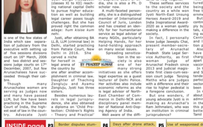Arunachalee Jyoti twinkles as legal luminary